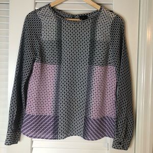 Geo Print Dress Shirt